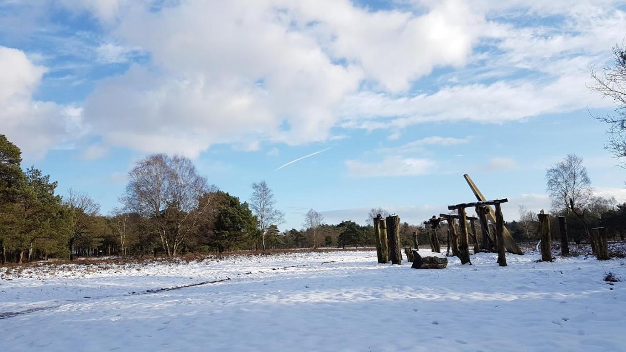 Chalet Op De Veluwe # Berk Putten Kültér fotó